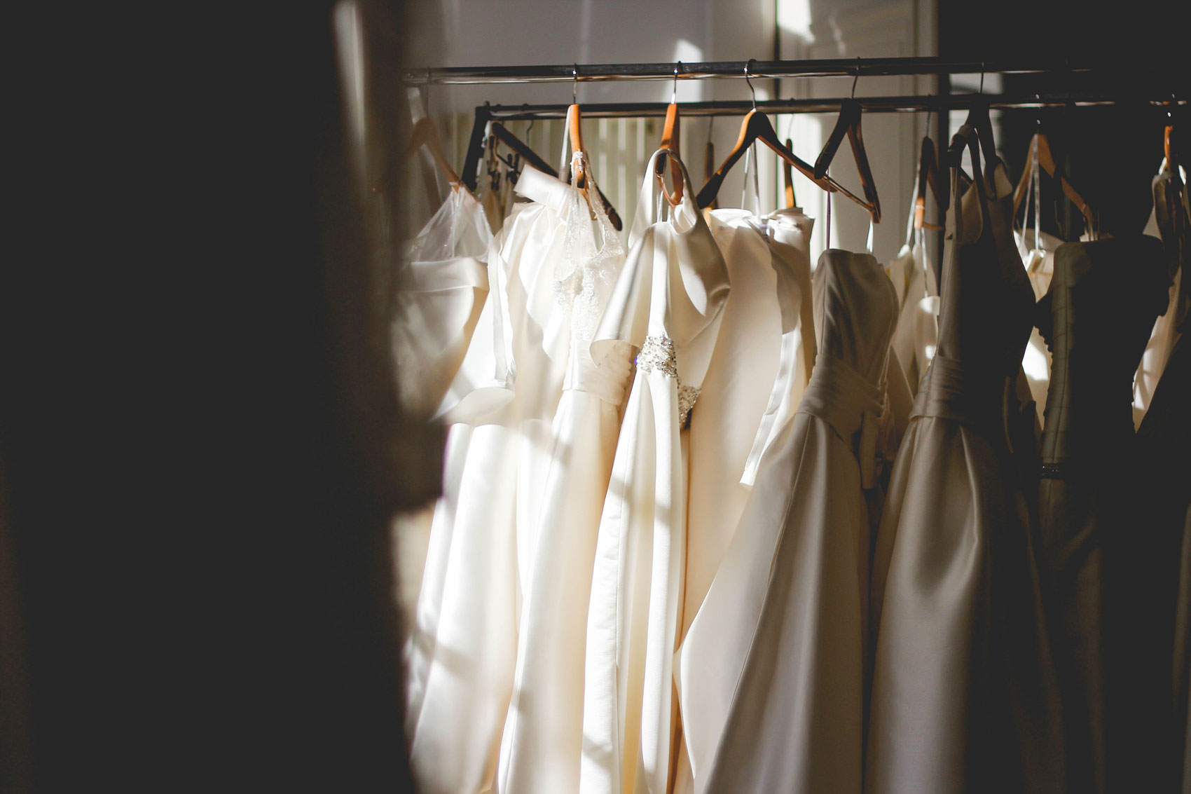 Wedding dress detail